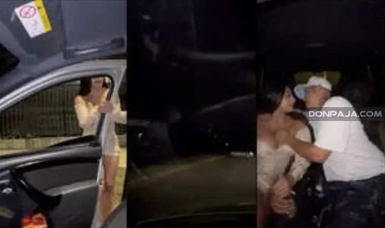 le lleva a su amiga borracha y se la termina cogiendo dentro del auto
