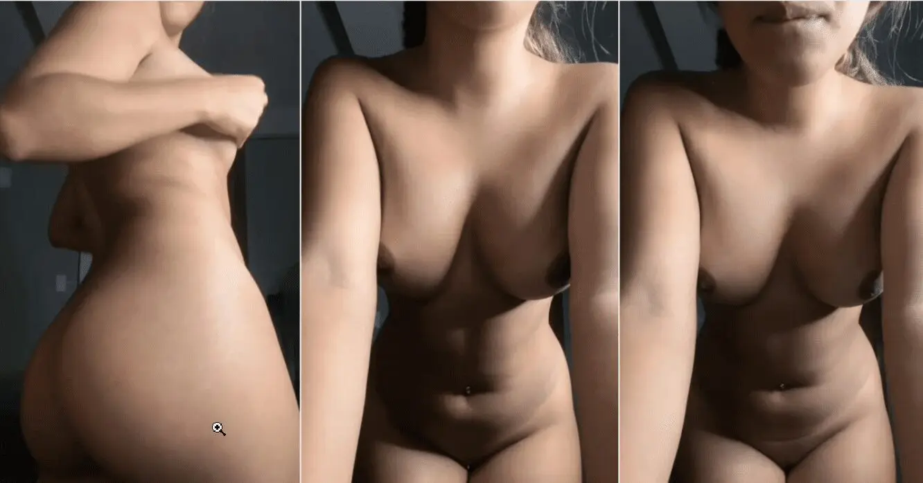 a la jovencita le da pena grabarse desnuda y despues hasta se mete un dildo en la panocha xD