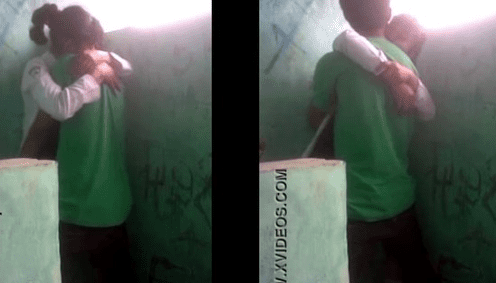 Cogiendo a escondidas a una chibola estudiante