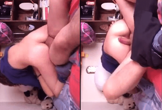 Cogiendo con una calva apretadita