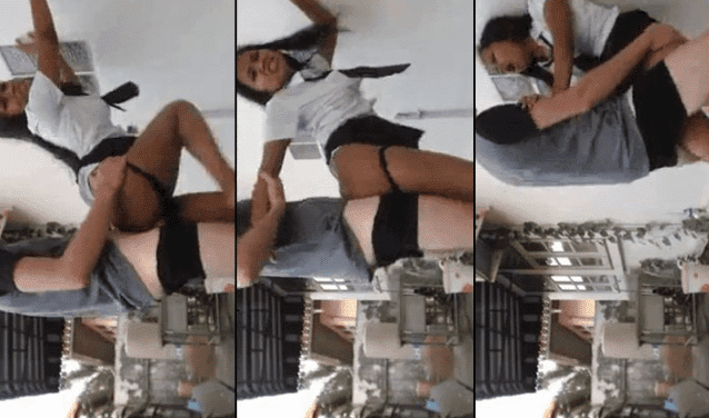 Chavita cachonda se graba cogiendo detrás de su casa