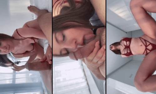 Joven escort llega hotel en ropa interior dar servicio