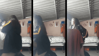 Llegando de la escuela con muchas ganas de follar