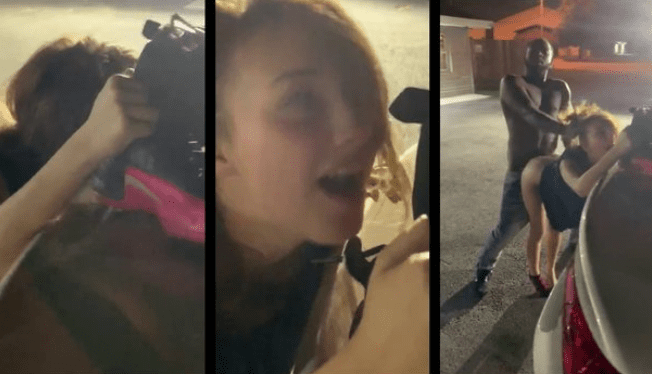 Cogiendo en público a compañera ebria