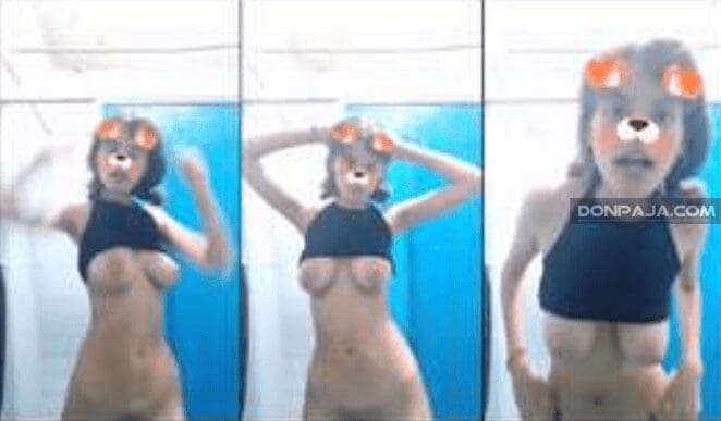 chavita mexicana se tremendas tetas se graba sin brasier