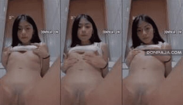 deliciosa morrita mexicana le muestra por primera vez la panocho al novio