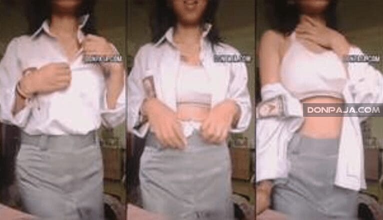 Este es el video que te prometi Manuel… le dice la morrita colegiala al novio