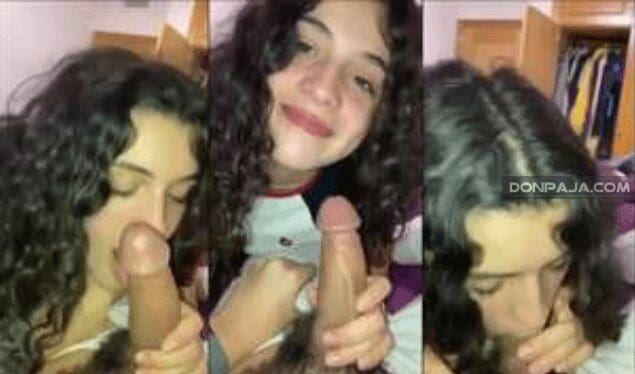 porque te gusta chuparmela? le preguntan a la morrita y ella dice que por el sabor