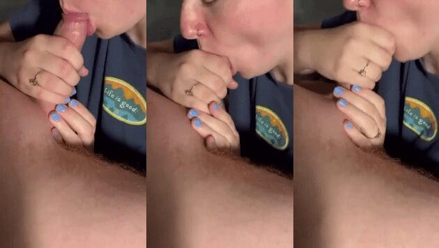 que increible manera tiene de chupar pinga de esta jovencita caliente