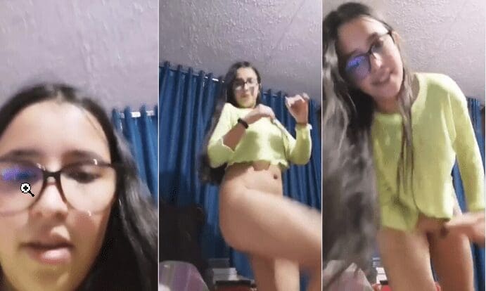 jovencita cachonda se graba sin calzones