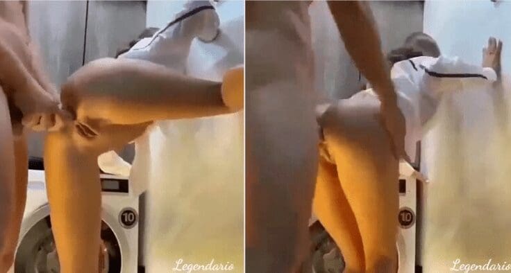 haciendole su primer anal a la jovencita que queria probar por el culo