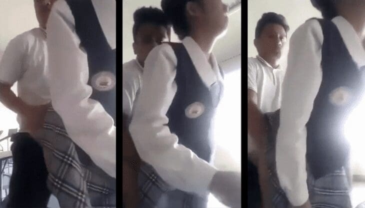 morrita colegiala se deja coger por hombre maduro