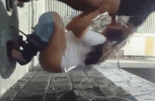 mexicana culona mamando en la calle