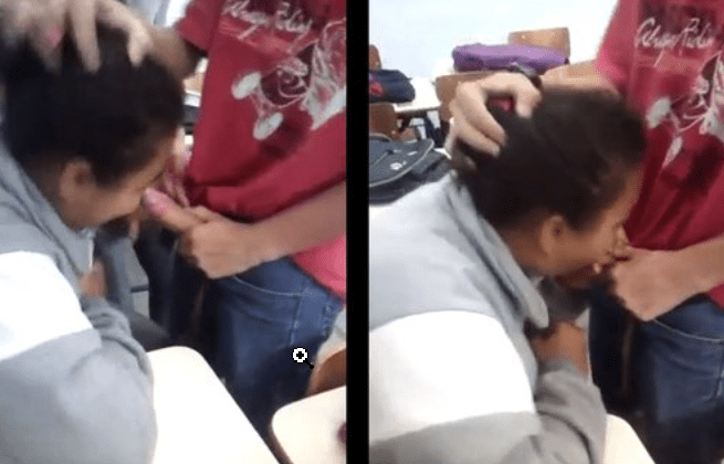 Le mama a sus compas en pleno salón